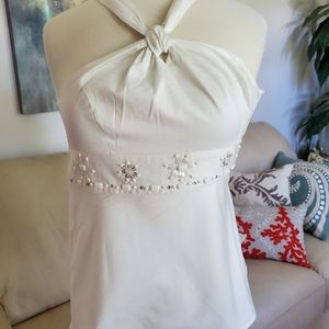 NEW LOFT Embellished Halter